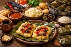 Deliciosos paches guatemaltecos listos para disfrutar